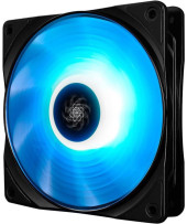 Вентилятор для корпуса Deepcool RF 120 RGB 120х120x25 черный 4-pin 27дБ (DP-FRGB-RF120-1C) Ret