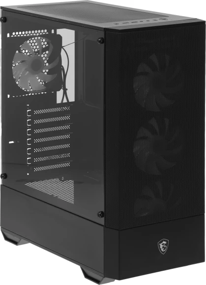 Корпус MSI MAG FORGE 112R черный без БП ATX 2x120mm 4x140mm 2xUSB3.0 audio bott PSU Корпус MSI MAG FORGE 112R черный без БП ATX 2x120mm 4x140mm 2xUSB3.0 audio bott PSU