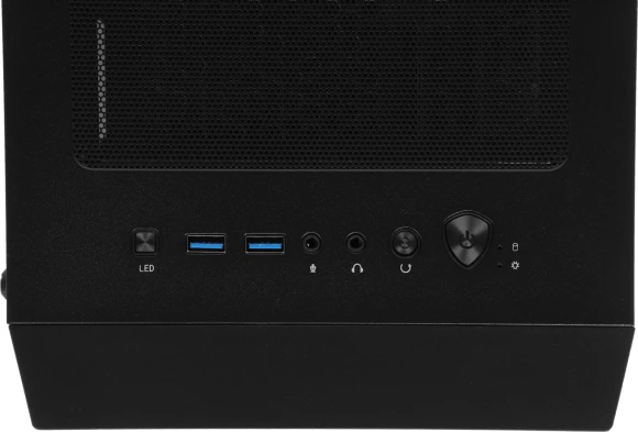 Корпус MSI MAG FORGE 112R черный без БП ATX 2x120mm 4x140mm 2xUSB3.0 audio bott PSU Корпус MSI MAG FORGE 112R черный без БП ATX 2x120mm 4x140mm 2xUSB3.0 audio bott PSU