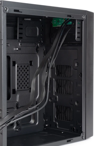 Корпус Digma DCC-MN302 черный без БП mATX 1x80mm 2x120mm 1xUSB2.0 1xUSB3.0 audio