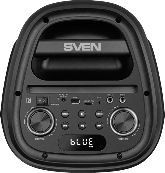 Колонка порт. Sven PS-800 черный 100W 2.0 BT 10м 4400mAh (SV-021511) Колонка порт. Sven PS-800 черный 100W 2.0 BT 10м 4400mAh (SV-021511)