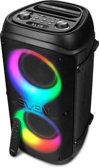 Колонка порт. Sven PS-800 черный 100W 2.0 BT 10м 4400mAh (SV-021511) Колонка порт. Sven PS-800 черный 100W 2.0 BT 10м 4400mAh (SV-021511)