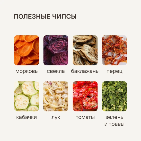 Сушка для фруктов и овощей Rondell RDE-1750 650Вт черный