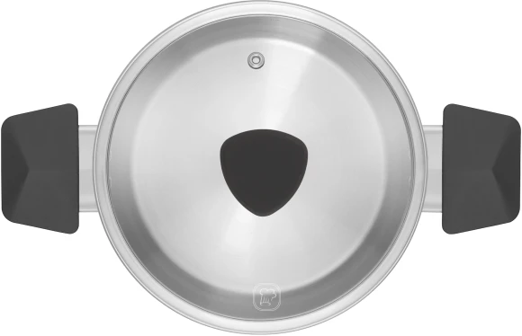 Кастрюля Rondell Strike RDS-714 2.8л. d=20см (с крышкой) стальной