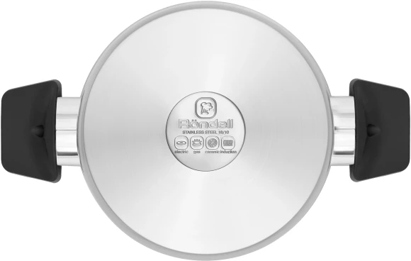 Кастрюля Rondell Strike RDS-714 2.8л. d=20см (с крышкой) стальной