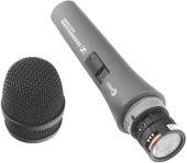Микрофон проводной Sennheiser ME 2 1.6м черный