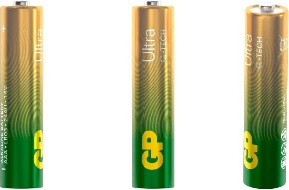 Батарея GP Ultra Alkaline 24AUA21-2CRSBC4 AAA (4шт) блистер Батарея GP Ultra Alkaline 24AUA21-2CRSBC4 AAA (4шт) блистер