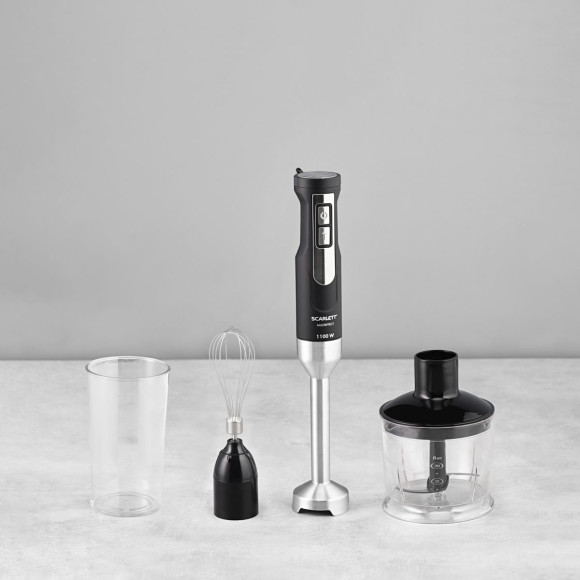 Блендер погружной Scarlett SC-HB42F61 1100Вт черный Блендер погружной Scarlett SC-HB42F61 1100Вт черный