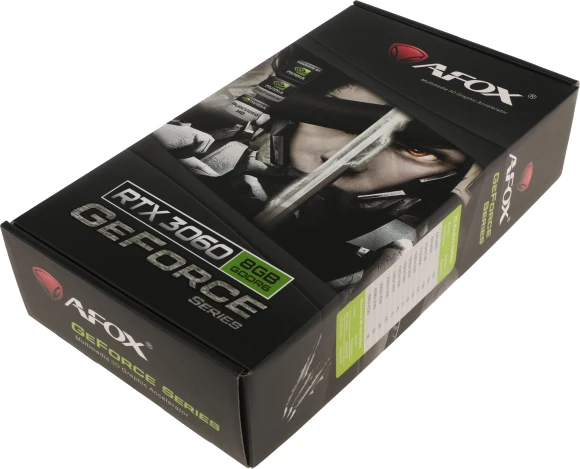 Видеокарта Afox PCI-E 4.0 AF3060-8GD6H4 NVIDIA GeForce RTX 3060 8Gb 128bit GDDR6 1320/15000 HDMIx1 DPx3 HDCP Ret Видеокарта Afox PCI-E 4.0 AF3060-8GD6H4 NVIDIA GeForce RTX 3060 8Gb 128bit GDDR6 1320/15000 HDMIx1 DPx3 HDCP Ret