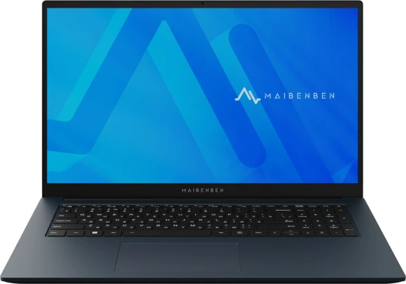 Ноутбук Maibenben M17A-R574UM Ryzen 5 7430U 8Gb SSD512Gb AMD Radeon Graphics 17.3" IPS FHD (1920x1080) Windows 11 Home blue WiFi BT Cam 3896mAh (M17A-R574UM0B14HU4EB0)