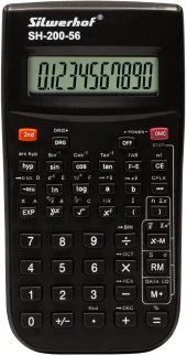 Калькулятор научный Silwerhof SH-200-56 черный 10-разр.