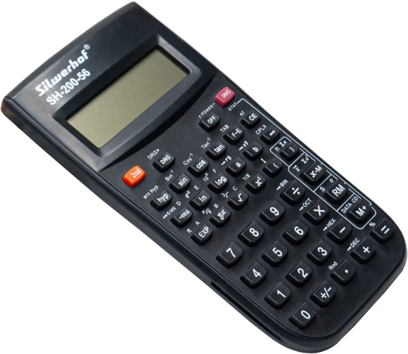 Калькулятор научный Silwerhof SH-200-56 черный 10-разр. Калькулятор научный Silwerhof SH-200-56 черный 10-разр.