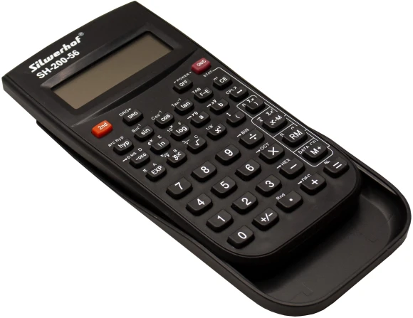 Калькулятор научный Silwerhof SH-200-56 черный 10-разр. Калькулятор научный Silwerhof SH-200-56 черный 10-разр.