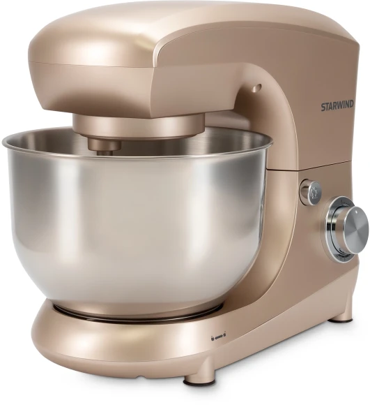 Миксер планетарный Starwind SPM5181 1300Вт золотистый