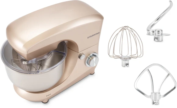 Миксер планетарный Starwind SPM5181 1300Вт золотистый