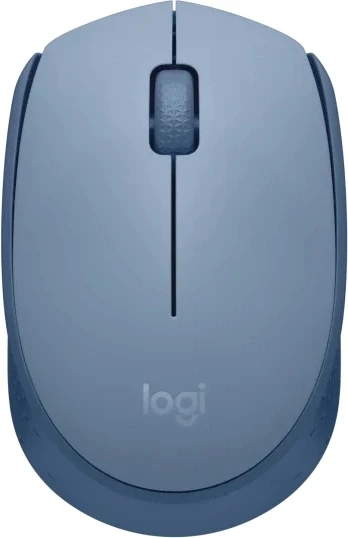 Мышь Logitech M171 голубой оптическая 1000dpi беспров. USB для ноутбука 2but (910-006866)