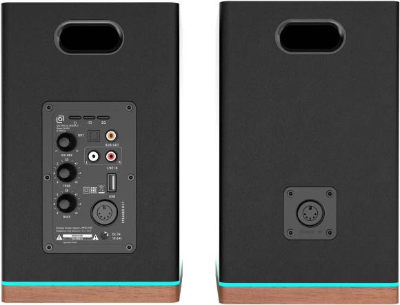 Колонки Оклик OK-605A 2.0 черный 60Вт BT