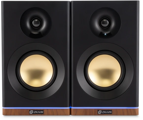 Колонки Оклик OK-605A 2.0 черный 60Вт BT
