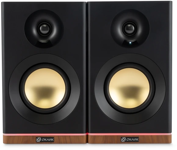 Колонки Оклик OK-605A 2.0 черный 60Вт BT