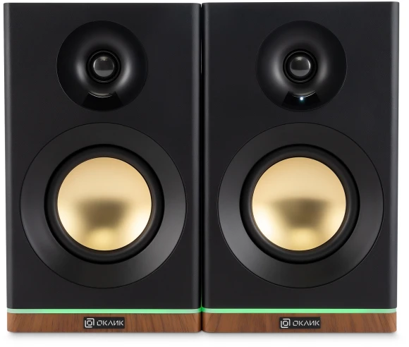 Колонки Оклик OK-605A 2.0 черный 60Вт BT