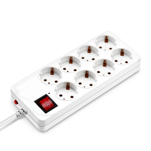 Сетевой фильтр Buro 800SH-1.8-W 1.8м (8 розеток) белый (коробка) Сетевой фильтр Buro 800SH-1.8-W 1.8м (8 розеток) белый (коробка)