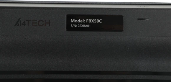Клавиатура A4Tech Fstyler FBX50C черный USB беспроводная BT/Radio slim Multimedia (FBX50C GREY)