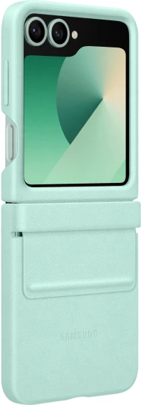 Чехол (клип-кейс) Samsung для Samsung Galaxy Z Flip6 Kindsuit Case Flip 6 (F741) мятный (EF-VF741PMEGRU) Чехол (клип-кейс) Samsung для Samsung Galaxy Z Flip6 Kindsuit Case Flip 6 (F741) мятный (EF-VF741PMEGRU)