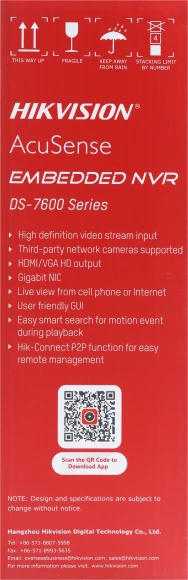 Видеорегистратор Hikvision DS-7616NXI-K2(E)