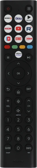 Телевизор LED Hisense 55" 55A6Q черный 4K Ultra HD 60Hz MEMC DVB-T DVB-T2 DVB-C DVB-S DVB-S2 USB WiFi Smart TV