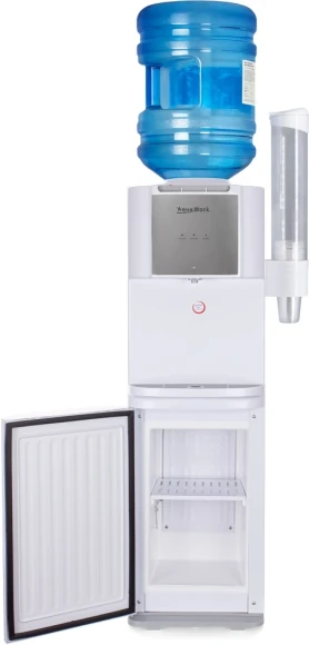 Кулер Aqua Work QRB-84В напольный компрессорный белый