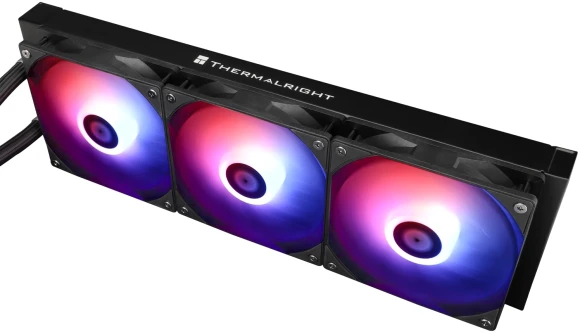 Система водяного охлаждения Thermalright Aqua Elite 360 V3 ARGB Soc-AM5/AM4/1151/1200/2066/1700 черный 4-pin 25.6dB Al Ret (A-ELITE-BL-360-ARGB-V3)