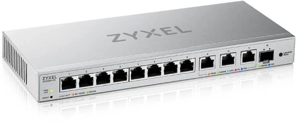 Коммутатор Zyxel XGS1250-12-ZZ0102F (L2) 8x1Гбит/с 3x10Гбит/с 1SFP+ управляемый