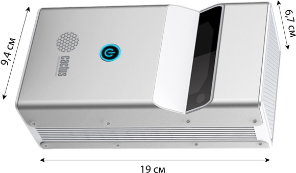 Проектор Cactus CS-PRU.03WT.Full HD-A DLP 6500Lm LS 650Lm ANSI (1920x1080) 2000:1 ресурс лампы:30000часов 2xUSB typeA 1xHDMI 1.5кг