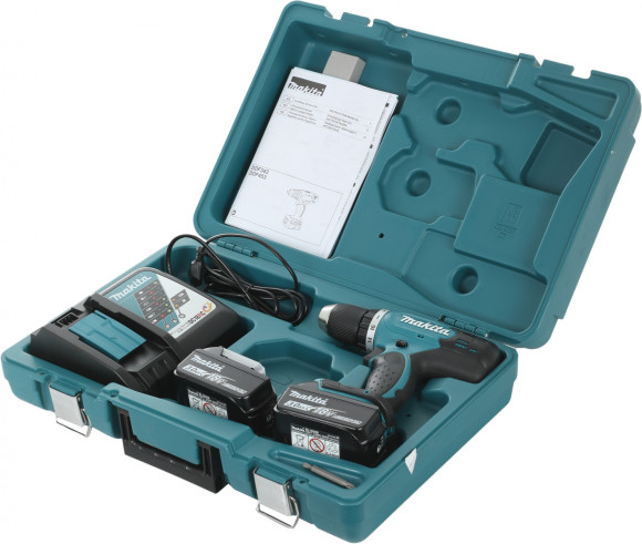 Дрель-шуруповерт Makita DDF453RFE аккум. патрон:быстрозажимной (кейс в комплекте)