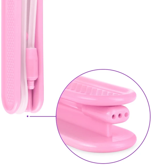 Ирригатор Kitfort КТ-2957-1 портатив. импульсн. 2насад. розовый/белый