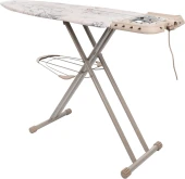Гладильная доска Ника Sophy 123x46см рег.высот. рукав.платф. розовый (SF/F)