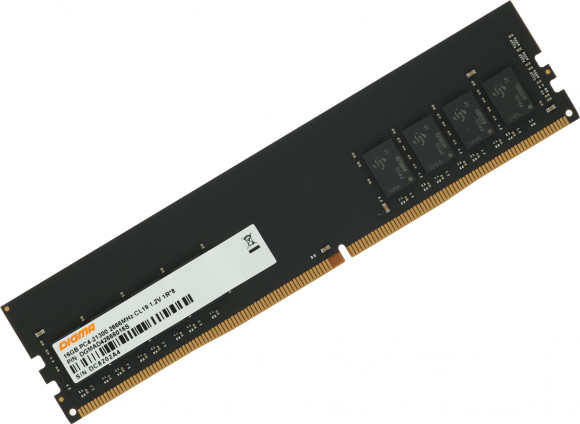 Память DDR4 16Gb 2666MHz Digma DGMAD42666016S RTL PC4-21300 CL19 DIMM 288-pin 1.2В single rank Ret Память DDR4 16Gb 2666MHz Digma DGMAD42666016S RTL PC4-21300 CL19 DIMM 288-pin 1.2В single rank Ret