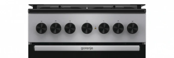 Плита Комбинированная Gorenje GK5B44SF серебристый (стеклянная крышка) реш.чугун Плита Комбинированная Gorenje GK5B44SF серебристый (стеклянная крышка) реш.чугун