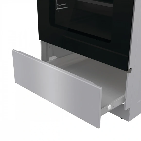 Плита Комбинированная Gorenje GK5B44SF серебристый (стеклянная крышка) реш.чугун Плита Комбинированная Gorenje GK5B44SF серебристый (стеклянная крышка) реш.чугун