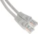Патч-корд Buro UTP-5E-25M-G UTP 4 пары cat.5E CCA molded 25м серый RJ-45 (m)-RJ-45 (m)