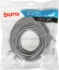 Патч-корд Buro UTP-5E-25M-G UTP 4 пары cat.5E CCA molded 25м серый RJ-45 (m)-RJ-45 (m)