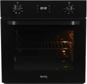 Духовой шкаф Электрический Domfy DM6642EO BG стекло черное