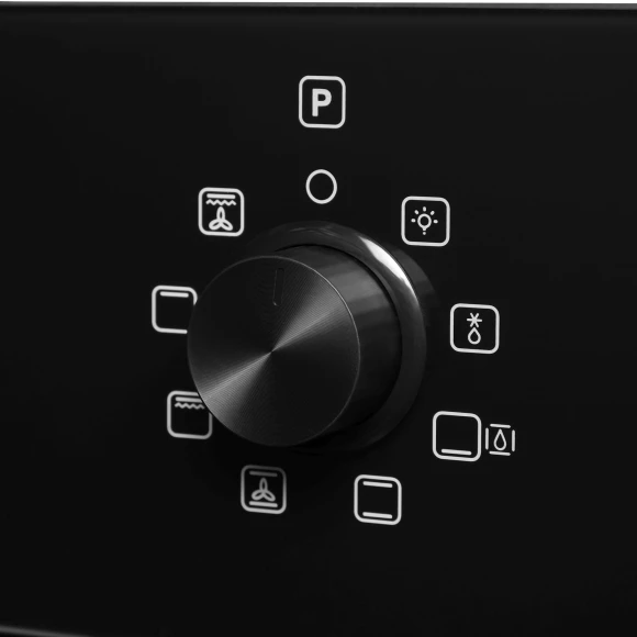 Духовой шкаф Электрический Domfy DM6642EO BG стекло черное Духовой шкаф Электрический Domfy DM6642EO BG стекло черное