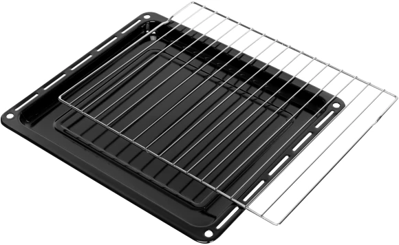 Духовой шкаф Электрический Domfy DM6642EO BG стекло черное Духовой шкаф Электрический Domfy DM6642EO BG стекло черное