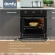 Духовой шкаф Электрический Domfy DM6642EO BG стекло черное Духовой шкаф Электрический Domfy DM6642EO BG стекло черное