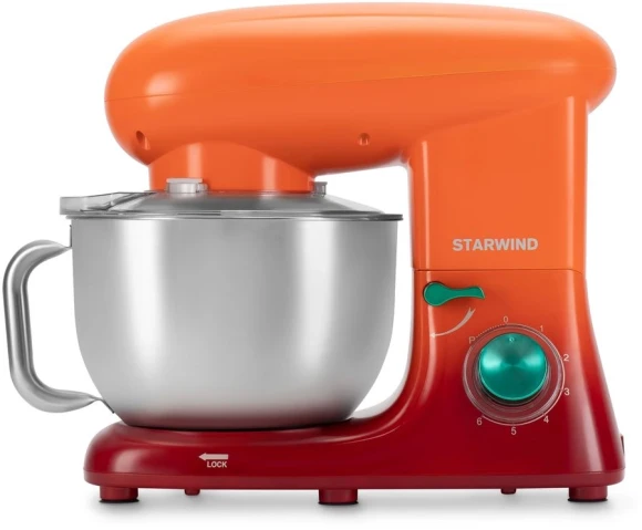 Миксер планетарный Starwind SPM7160 1900Вт оранжевый