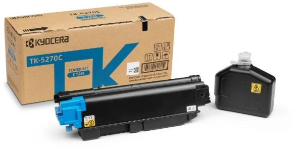 Картридж лазерный Kyocera TK-5270C 1T02TVCNL0 голубой (6000стр.) для Kyocera M6230cidn/M6630cidn/P6230cdn Картридж лазерный Kyocera TK-5270C 1T02TVCNL0 голубой (6000стр.) для Kyocera M6230cidn/M6630cidn/P6230cdn