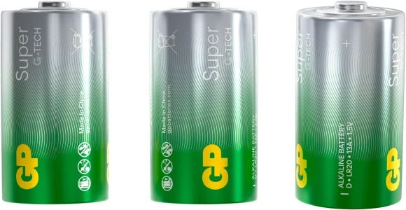 Батарея GP Super Alkaline 13AA21-2CRSBC2 D (2шт) Батарея GP Super Alkaline 13AA21-2CRSBC2 D (2шт)