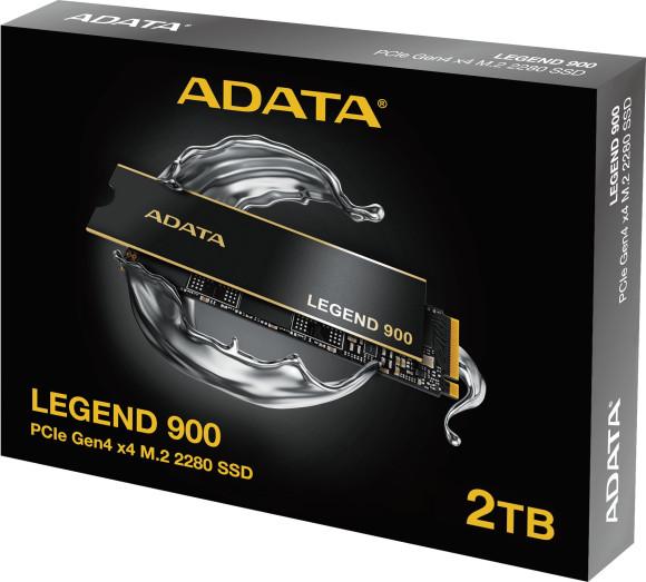Накопитель SSD A-Data PCIe 4.0 x4 2TB SLEG-900-2TCS Legend 900 M.2 2280 Накопитель SSD A-Data PCIe 4.0 x4 2TB SLEG-900-2TCS Legend 900 M.2 2280