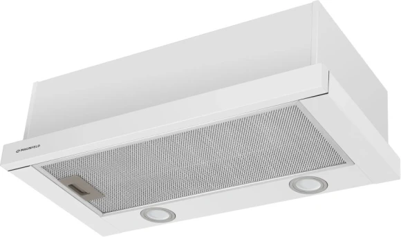 Вытяжка встраиваемая Maunfeld VS Light 60 белый управление: кулисные переключатели (1 мотор)